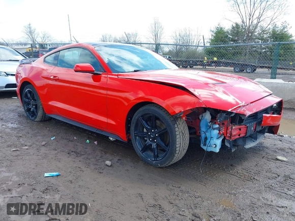 2020 Ford Mustang EcoBoost with VIN 1FA6P8TH3L5100676, listed as a IAAI auction lot 41909715 with 109,551 mi miles and . Bid and sale history available at carsss.com. Image 1.