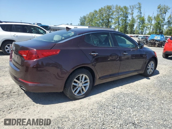 2012 Kia Optima LX with VIN 5XXGM4A79CG058892, listed as a Copart auction lot 55579085 with 153,323 mi miles and Clean Title. Bid and sale history available at carsss.com. Image 3.