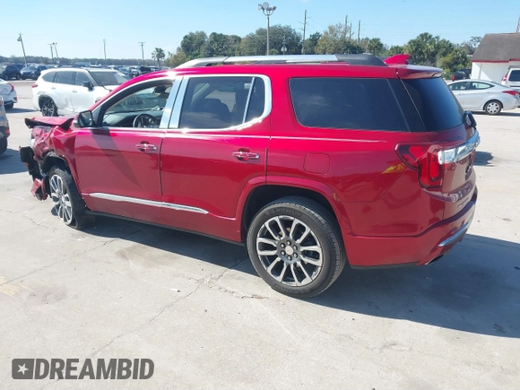 2021 GMC Acadia Denali with VIN 1GKKNPLS0MZ217134, listed as a IAAI auction lot 41475069 with 47,130 mi miles and . Bid and sale history available at carsss.com. Image 3.