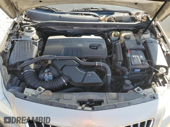 2011 Buick Regal CXL RL1 with VIN 2G4GN5EC1B9181274, listed as a Copart auction lot 46288275 with 176,436 mi miles and Salvage Title. Bid and sale history available at DreamBid. Image 11.
