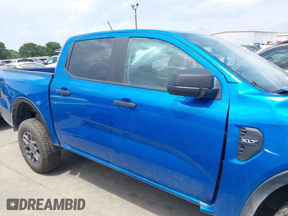 2024 Ford Ranger XLT with VIN 1FTER4GH0RLE60866, listed as a IAAI auction lot 42116104 with 10,074 mi miles and . Bid and sale history available at DreamBid. Image 14.