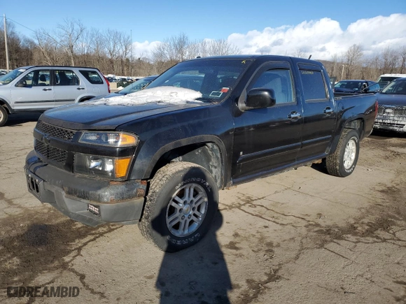 2009 Chevrolet Colorado LT w/1LT with VIN 1GCDT13E698101709, listed as a Copart auction lot 42872465 with 191,775 mi miles and Clean Title. Bid and sale history available at carsss.com. Image 1.