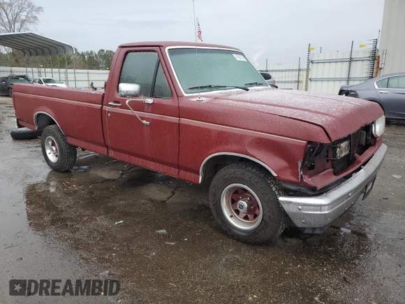 1989 Ford F-150 with VIN 1FTDF15Y7KNB52741, listed as a Copart auction lot 41561205 with 212,932 mi miles and Salvage Title. Bid and sale history available at carsss.com. Image 4.