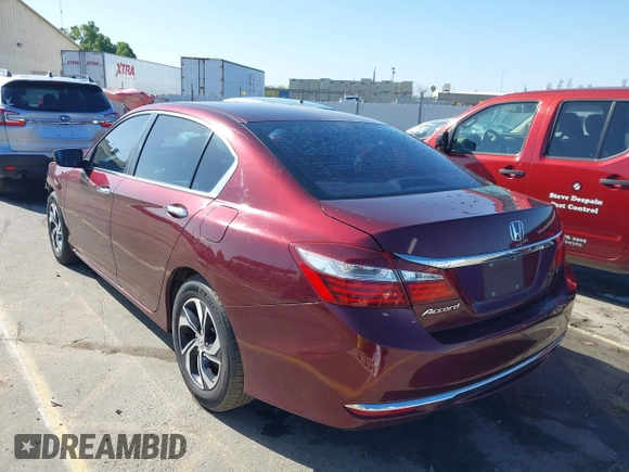 2016 Honda Accord Sedan LX with VIN 1HGCR2F33GA030504, listed as a IAAI auction lot 41954467 with 103,444 mi miles. Bid and sale history available at carsss.com. Image 3.