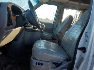 1997 Ford Econoline Commercial with VIN 1FDEE1460VHB73596, listed as a Copart auction lot 81371284 with 155,691 mi miles and Salvage Title. Bid and sale history available at carsss.com. Image 7.