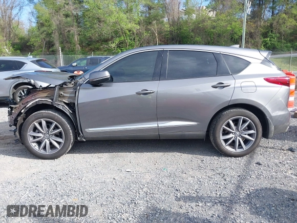 2023 Acura RDX Technology with VIN 5J8TC2H51PL007971, listed as a IAAI auction lot 42086494 with 39,615 mi miles and . Bid and sale history available at DreamBid. Image 14.