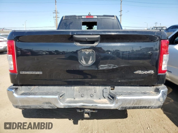 2023 Ram 1500 Big Horn with VIN 1C6RRFBG0PN535599, listed as a Copart auction lot 52746215 with 22,144 mi miles and Salvage Title. Bid and sale history available at carsss.com. Image 6.