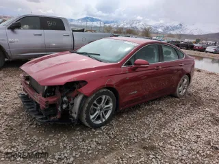 2015 Ford Fusion Titanium Hybrid with VIN 3FA6P0RU3FR247426, listed as a Copart auction lot 51473485 with 108,692 mi miles and Salvage Title. Bid and sale history available at carsss.com. Image 1.