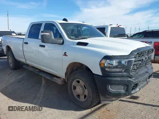 2024 Ram 2500 Tradesman with VIN 3C6UR5HL7RG157723, listed as a IAAI auction lot 41128531 with 56,820 mi miles. Bid and sale history available at carsss.com. Image 1.