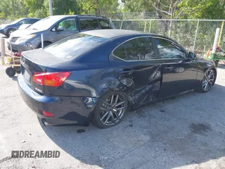 2006 Lexus IS 350 with VIN JTHBE262862001892, listed as a IAAI auction lot 41931566 with 243,306 mi miles and . Bid and sale history available at DreamBid. Image 4.
