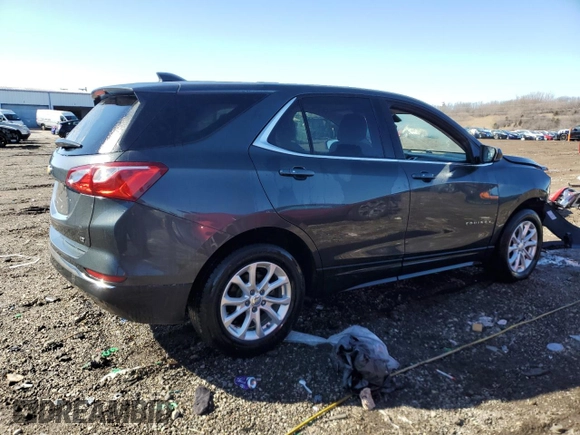 2019 Chevrolet Equinox LT z VIN 2GNAXKEV9K6186400, wystawiony jako Copart lot #47995895 z przebiegiem 133 364 mil mil oraz Szkoda całkowita • Salvage title. Historia ofert i sprzedaży dostępna na DreamBid. Obrazek 3.