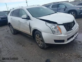 2014 Cadillac SRX Luxury Collection with VIN 3GYFNEE32ES671966, listed as a IAAI auction lot 41863732 with 122,258 mi miles. Bid and sale history available at carsss.com. Image 1.