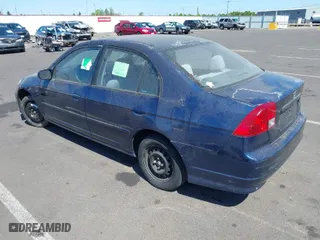2005 Honda Civic Sdn EX with VIN 2HGES26725H596443, listed as a IAAI auction lot 42084766 with 1 mi miles. Bid and sale history available at carsss.com. Image 3.