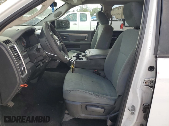 2018 Ram 1500 SLT with VIN 1C6RR6GG2JS104828, listed as a Copart auction lot 49711825 with 140,083 mi miles and Salvage title. Bid and sale history available at DreamBid. Image 7.