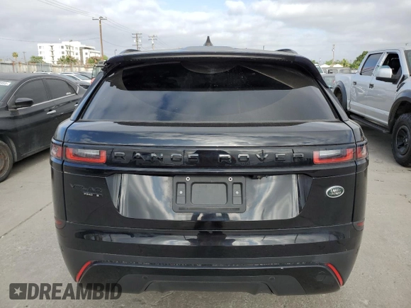 2019 Land Rover Range Rover Velar S with VIN SALYB2FV1KA220622, listed as a Copart auction lot 62135075 with 62,839 mi miles and Salvage title. Bid and sale history available at DreamBid. Image 6.