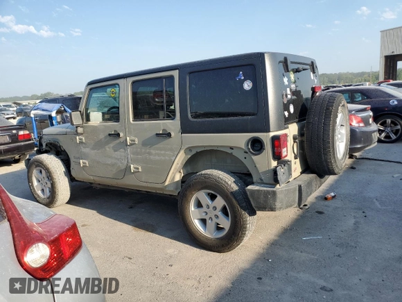 2018 Jeep Wrangler JK Unlimited Sport S with VIN 1C4HJWDG6JL921570, listed as a Copart auction lot 68415044 with 121,501 mi miles and Salvage Title. Bid and sale history available at carsss.com. Image 2.