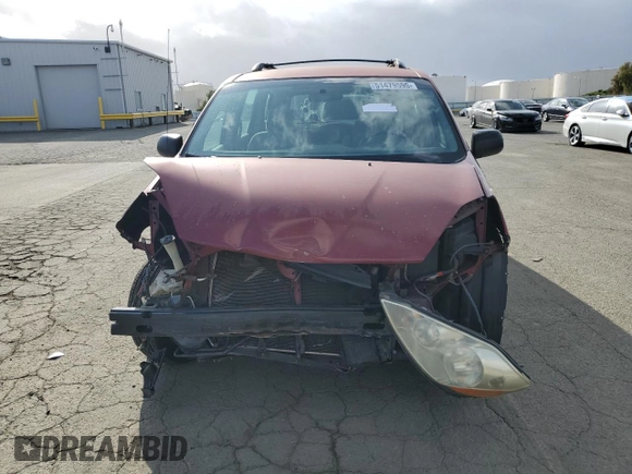2006 Toyota Sienna CE with VIN 5TDZA23C46S408349, listed as a Copart auction lot 51479595 with 231,901 mi miles and Salvage Title. Bid and sale history available at carsss.com. Image 5.