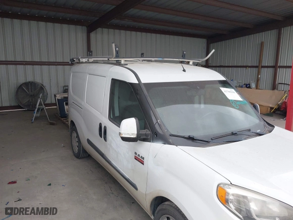 2017 Ram ProMaster City Cargo Van Tradesman SLT with VIN ZFBERFBB4H6G82456, listed as a IAAI auction lot 41700258 with 101,386 mi miles. Bid and sale history available at carsss.com. Image 19.