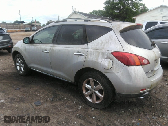2010 Nissan Murano S z VIN JN8AZ1MU9AW021090, wystawiony jako IAAI lot #42107216 z przebiegiem 179 729 mil mil oraz . Historia ofert i sprzedaży dostępna na DreamBid. Obrazek 3.