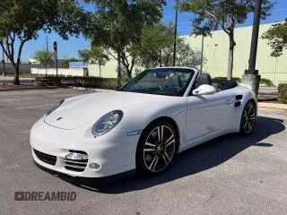 2010 Porsche 911 Turbo with VIN WP0CD2A91AS773141, listed as a Copart auction lot 54437475 with 7,522 mi miles and Salvage Title. Bid and sale history available at carsss.com. Image 2.