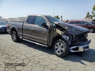 2015 Ford F-150 XL with VIN 1FTEX1CP1FKE50804, listed as a Copart auction lot 60172925 with 71,579 mi miles and Salvage title. Bid and sale history available at DreamBid. Image 4.