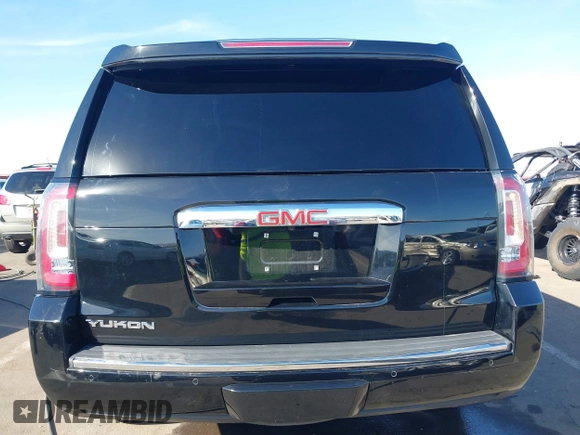 2018 GMC Yukon Denali with VIN 1GKS1CKJ1JR110344, listed as a IAAI auction lot 41720092 with 82,296 mi miles. Bid and sale history available at carsss.com. Image 16.