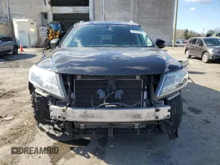 2016 Nissan Pathfinder S with VIN 5N1AR2MM9GC620823, listed as a Copart auction lot 50542215 with 165,409 mi miles and Salvage Title. Bid and sale history available at carsss.com. Image 5.