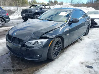 2013 BMW 3 Series 335i with VIN WBAKG7C59DJ437898, listed as a IAAI auction lot 41677115 with NaN miles. Bid and sale history available at carsss.com. Image 17.