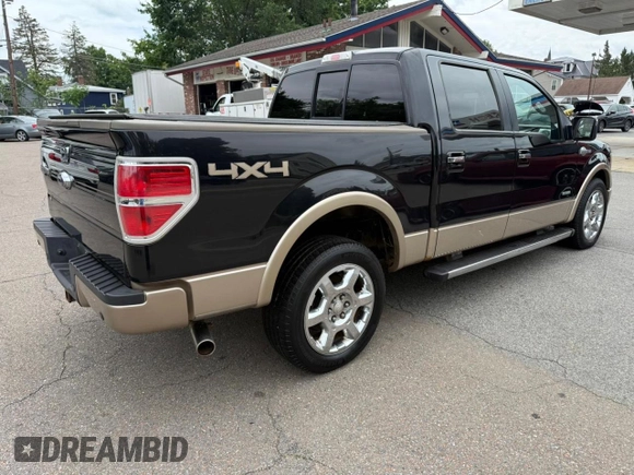 2014 Ford F-150 XL with VIN 1FTFW1ET3EKD71876, listed as a Copart auction lot 63799105 with 121,440 mi miles and Clean title. Bid and sale history available at DreamBid. Image 4.