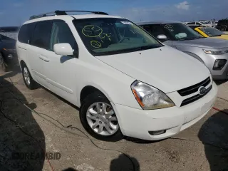 2006 Kia Sedona LX with VIN KNDMB233266030622, listed as a Copart auction lot 74853194 with 0 mi miles and Non Repairable. Bid and sale history available at carsss.com. Image 4.