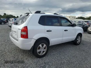 2007 Hyundai Tucson GLS with VIN KM8JM12B17U647826, listed as a Copart auction lot 74586934 with 0 mi miles and Salvage Title. Bid and sale history available at carsss.com. Image 3.