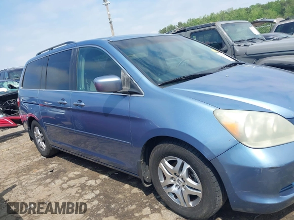 2006 Honda Odyssey EX z VIN 5FNRL38476B120251, wystawiony jako IAAI lot #42128586 z przebiegiem 171 372 mil mil oraz . Historia ofert i sprzedaży dostępna na DreamBid. Obrazek 13.