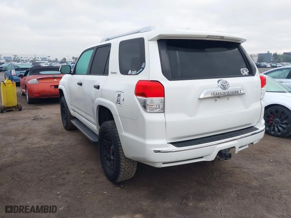 2010 Toyota 4Runner SR5 with VIN JTEZU5JR0A5003910, listed as a IAAI auction lot 41535576 with 169,148 mi miles. Bid and sale history available at carsss.com. Image 3.