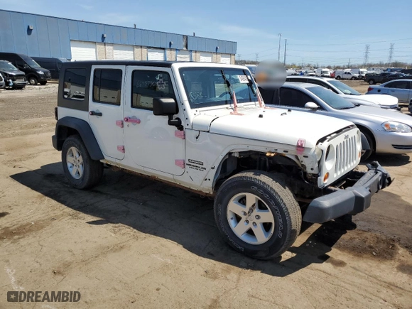 2010 Jeep Wrangler Unlimited Sport with VIN 1J4BA3H15AL109424, listed as a Copart auction lot 54684935 with 0 mi miles and Clean Title. Bid and sale history available at carsss.com. Image 4.