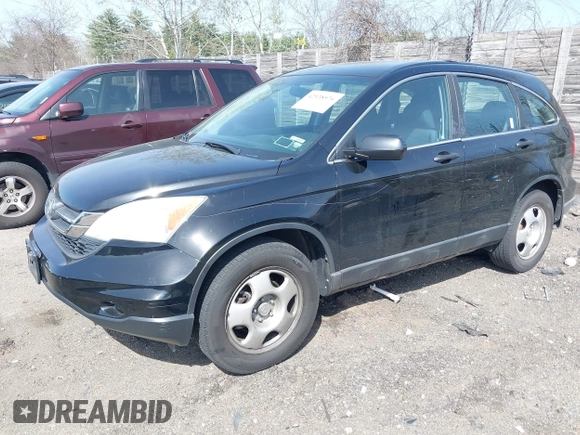 2011 Honda CR-V LX with VIN 5J6RE4H37BL060903, listed as a IAAI auction lot 42138576 with 124,559 mi miles. Bid and sale history available at carsss.com. Image 2.