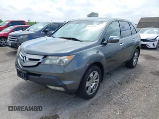 2008 Acura MDX Tech Pkg with VIN 2HNYD28368H526944, listed as a IAAI auction lot 42182211 with 167,495 mi miles. Bid and sale history available at carsss.com. Image 2.