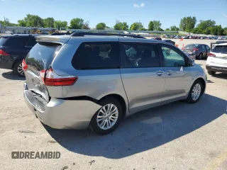 2017 Toyota Sienna XLE Auto Access Seat с VIN 5TDYZ3DC5HS787678, выставлен на аукционе Copart как лот 57631105 с пробегом 220 388 миль миль и Списание • Salvage title. История ставок и продаж доступна на DreamBid. Изображение 3.