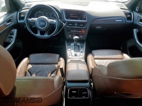 2017 Audi Q5 Premium Plus with VIN WA1D7AFP2HA050650, listed as a Copart auction lot 58150385 with 134,966 mi miles and Clean title. Bid and sale history available at DreamBid. Image 8.