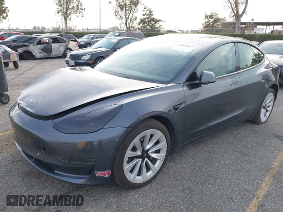 2023 Tesla Model 3 Long Range with VIN 5YJ3E1EB7PF681784, listed as a IAAI auction lot 41534837 with 20,882 mi miles and . Bid and sale history available at DreamBid. Image 21.