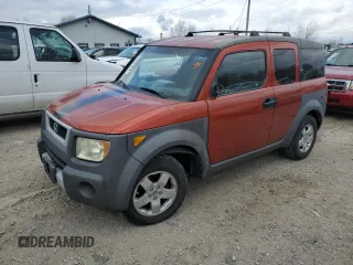 2004 Honda Element EX with VIN 5J6YH27674L004143, listed as a Copart auction lot 84601034 with 183,632 mi miles and Salvage Title. Bid and sale history available at DreamBid. Image 1.
