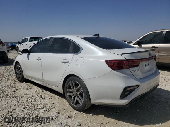 2021 Kia Forte EX with VIN 3KPF54AD6ME323017, listed as a Copart auction lot 47829575 with 43,467 mi miles and Salvage Title. Bid and sale history available at DreamBid. Image 2.