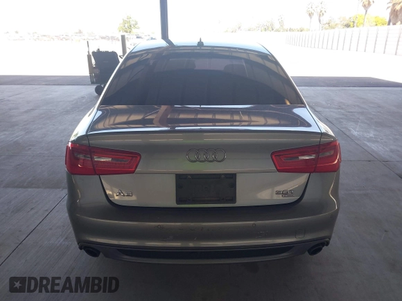 2012 Audi A6 3.0T Prestige with VIN WAUHGAFC6CN080091, listed as a IAAI auction lot 41964023 with 166,334 mi miles. Bid and sale history available at carsss.com. Image 16.