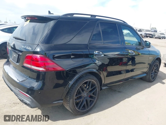 2016 Mercedes-Benz GLE 63 S AMG with VIN 4JGDA7FBXGA665133, listed as a IAAI auction lot 41634945 with 105,800 mi miles and . Bid and sale history available at DreamBid. Image 4.