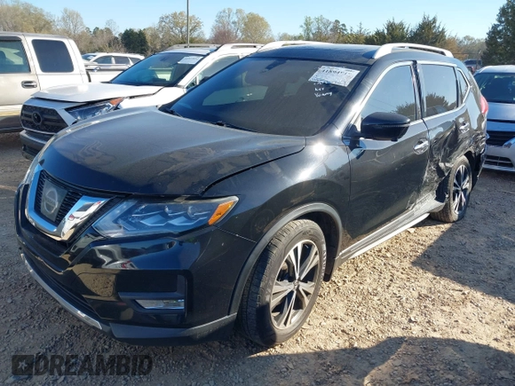 2017 Nissan Rogue SL with VIN 5N1AT2MT0HC856366, listed as a IAAI auction lot 41894810 with 76,914 mi miles and . Bid and sale history available at DreamBid. Image 17.