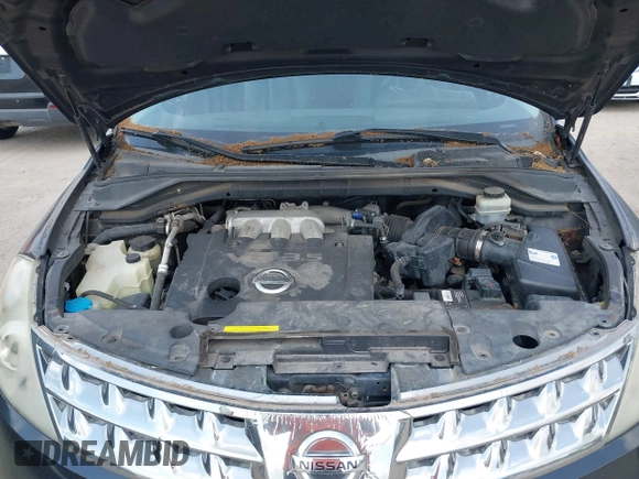 2006 Nissan Murano SL с VIN JN8AZ08W16W551129, выставлен на аукционе IAAI как лот 42494593 с пробегом 148 393 миль миль и . История ставок и продаж доступна на DreamBid. Изображение 10.