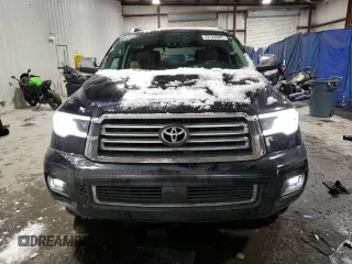 2018 Toyota Sequoia Platinum with VIN 5TDDY5G16JS158153, listed as a Copart auction lot 42144005 with 140,675 mi miles and Salvage Title. Bid and sale history available at carsss.com. Image 5.