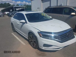 2022 Volkswagen Passat SE with VIN 1VWSA7A30NC004804, listed as a IAAI auction lot 42818921 with 51,827 mi miles and . Bid and sale history available at DreamBid. Image 1.
