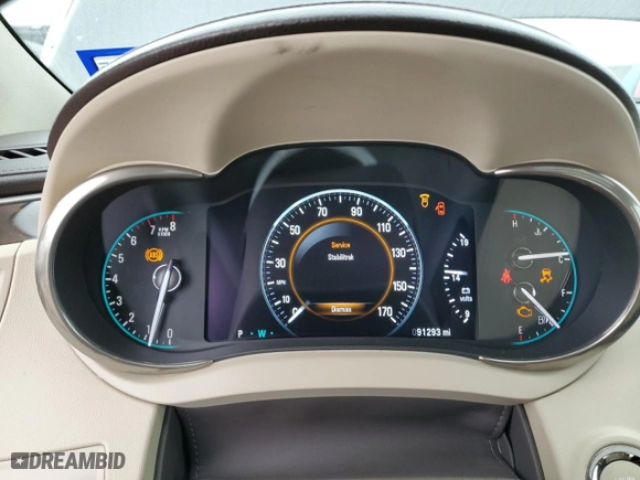 2014 Buick LaCrosse Premium II with VIN 1G4GF5G35EF134870, listed as a Copart auction lot 50507795 with 91,293 mi miles and Salvage Title. Bid and sale history available at carsss.com. Image 9.