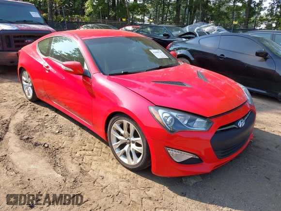 2016 Hyundai Genesis Coupe 3.8L Base with VIN KMHHT6KJ4GU132745, listed as a IAAI auction lot 42498729 with 153,572 mi miles and . Bid and sale history available at DreamBid. Image 1.