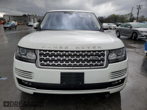 2016 Land Rover Range Rover Supercharged with VIN SALGS2EF3GA274078, listed as a Copart auction lot 51662885 with 73,221 mi miles and Clean title. Bid and sale history available at DreamBid. Image 5.